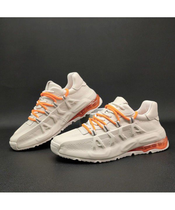 Dad's shoes, men's popular trendy shoes, men's versatile casual shoes, leather shoes, sports shoes, running height shoes