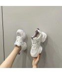 New internet celebrity sports casual shoes Korean version thick sole breathable running shoes