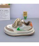 Boys and girls' shoes, sports shoes, spring new mesh shoes, casual children's shoes, children's anti-skid breathable board shoes