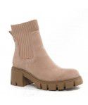 Autumn and Winter New Socks, Boots, Thick Heels, Thick Sole Martin Boots, Women's Large Ankle Boots, Women's