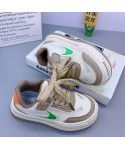 Boys and girls' shoes, sports shoes, spring new mesh shoes, casual children's shoes, children's anti-skid breathable board shoes